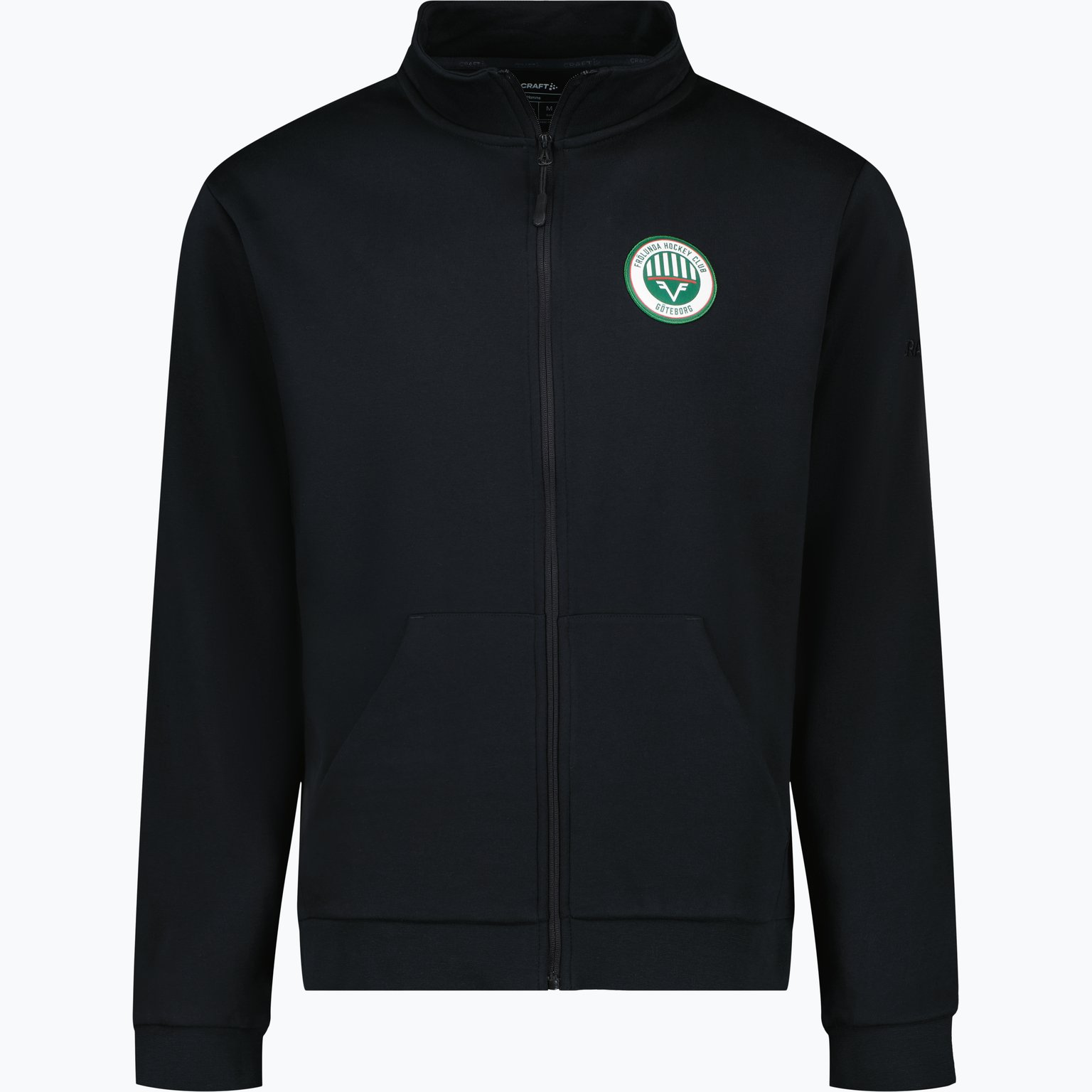 Frölunda Hockey EMB LOGO ZIP JKT M Svart