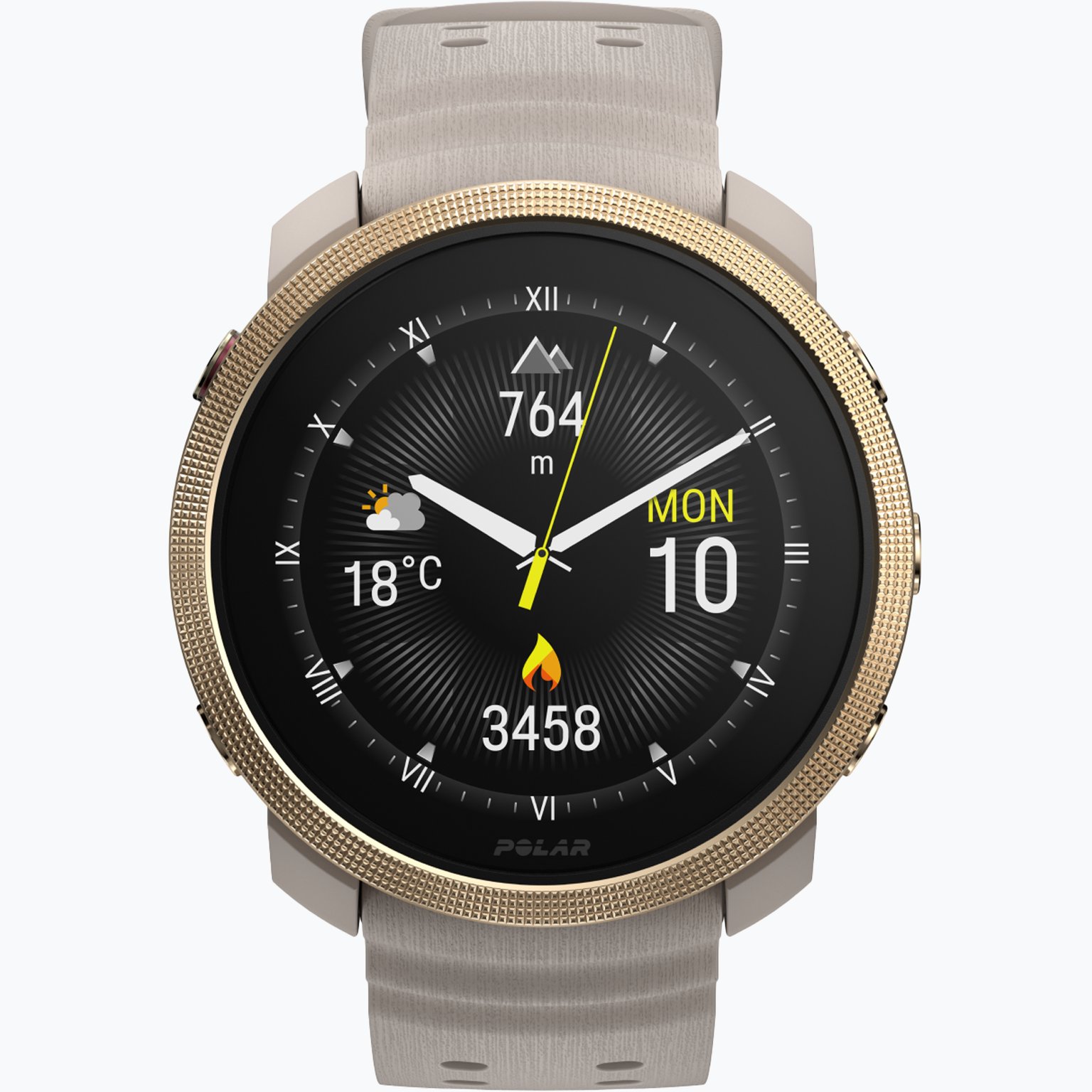 Polar Vantage M3 träningsklocka Beige