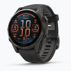 färgalternativ för Svart Garmin Fenix 8 43 mm AMOLED träningsklocka