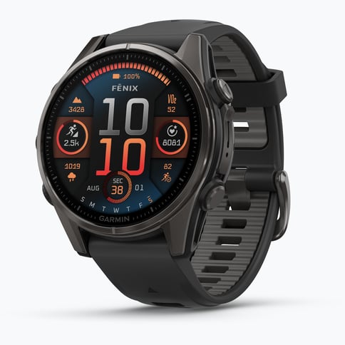 Garmin Fenix 8 43 mm AMOLED träningsklocka Svart