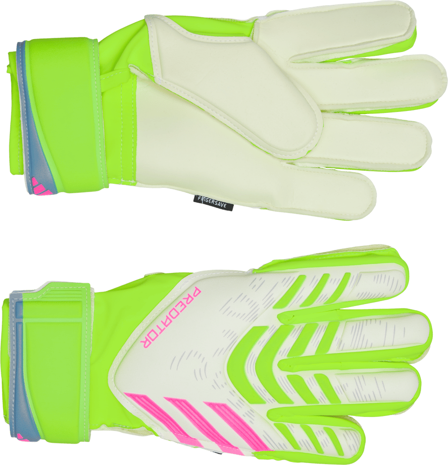 adidas Predator Match Fingersave JR målvaktshandskar