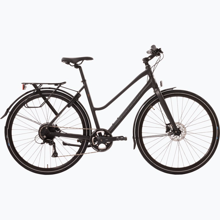 Crescent Femto 8-vxl hybridcykel Svart