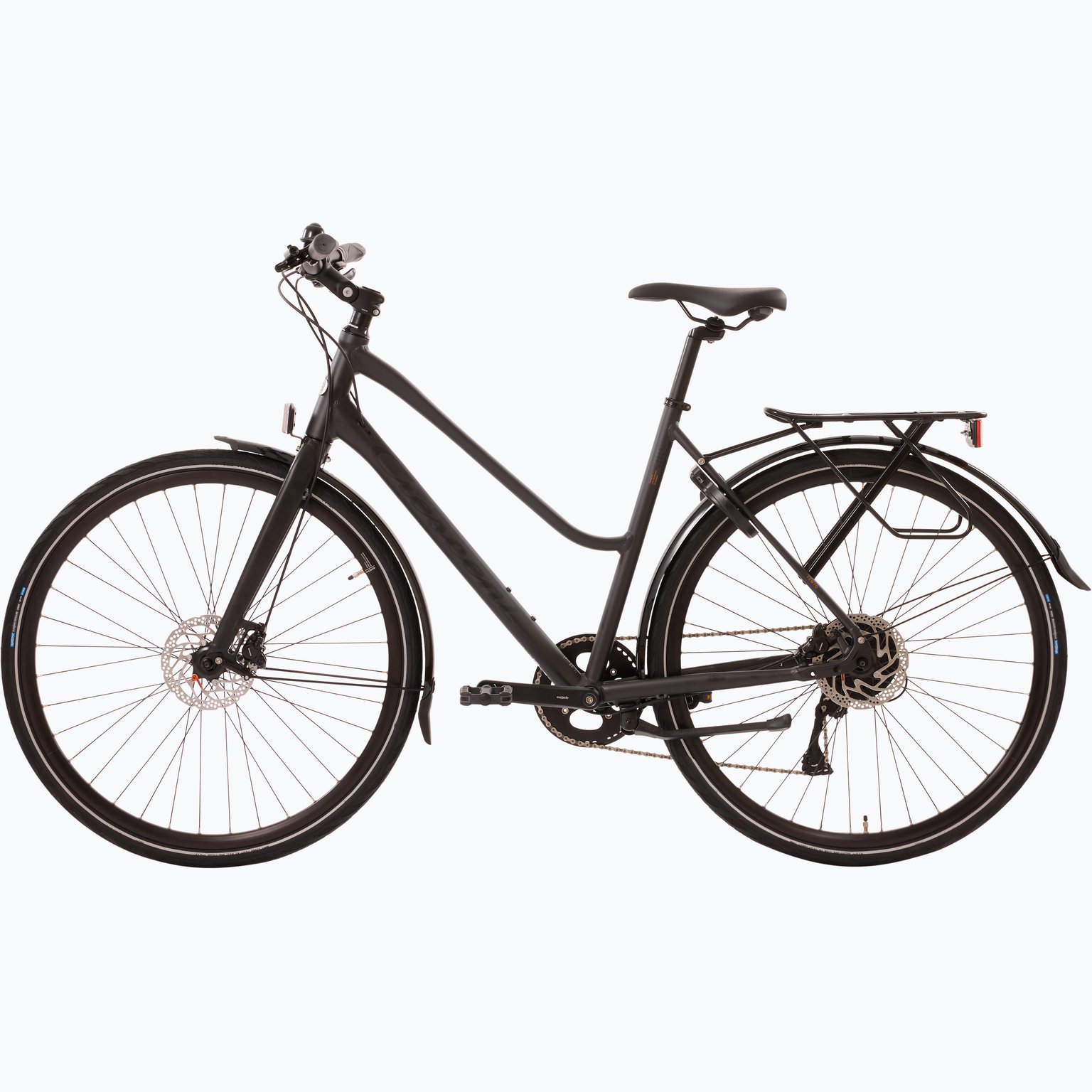 Crescent Femto 8-vxl hybridcykel Svart