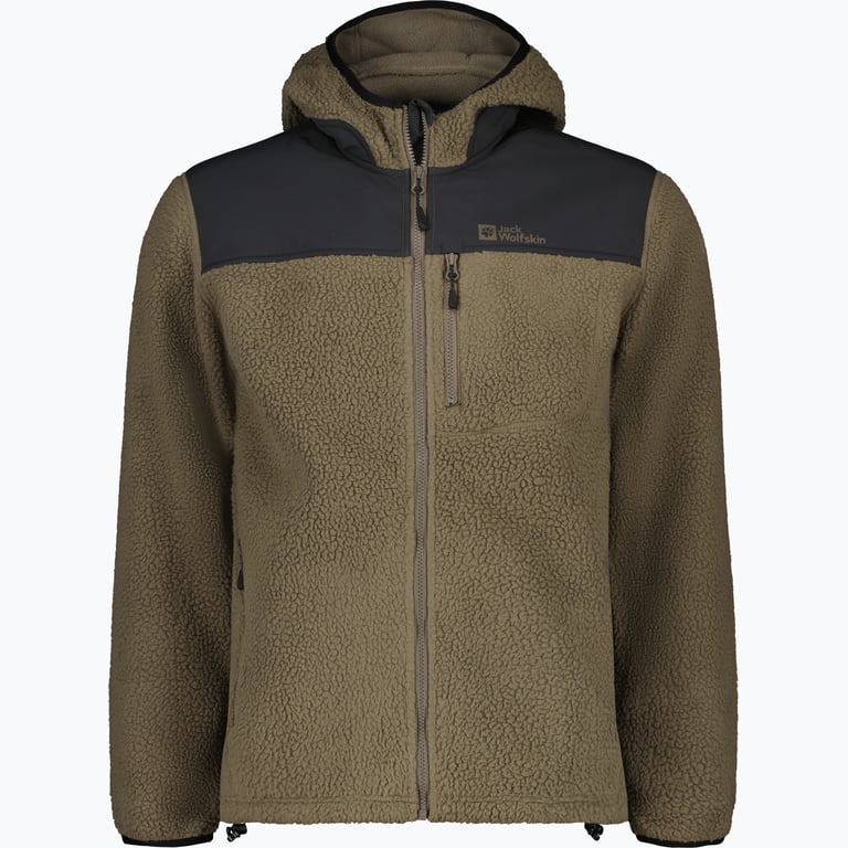 Jack Wolfskin Kammweg Pile M fleecejacka Brun