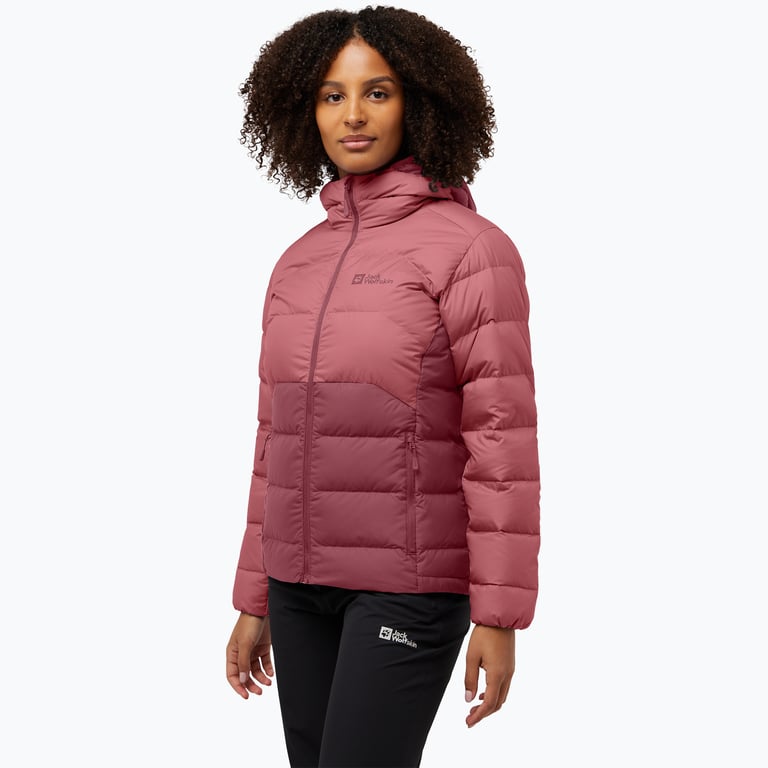 Jack Wolfskin Ather Down Hoody W vinterjacka Röd