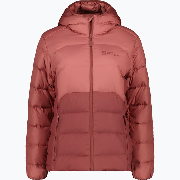 Jack Wolfskin Ather Down Hoody W vinterjacka Röd