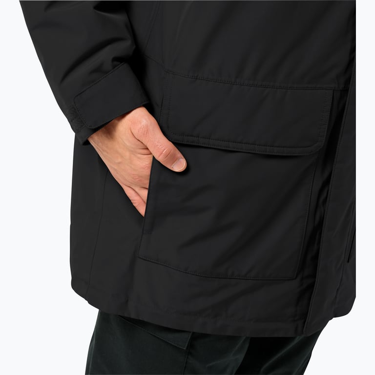 Jack Wolfskin Winterlager Parka M vinterjacka Svart