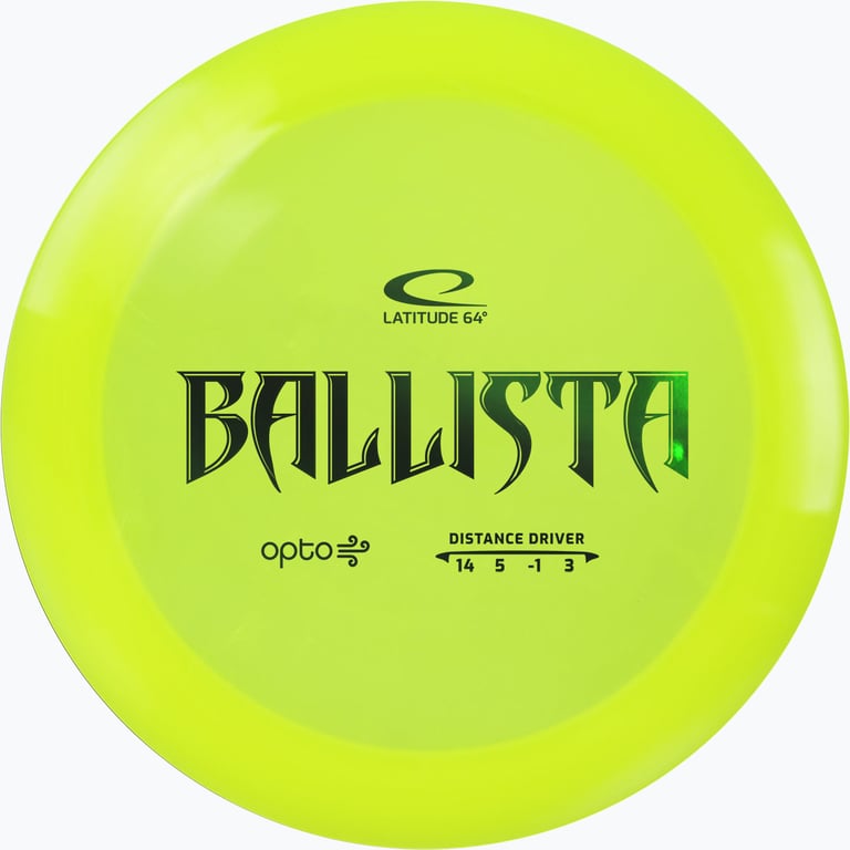 Latitude 64 Ballista Opto Distance Driver disc  Gul