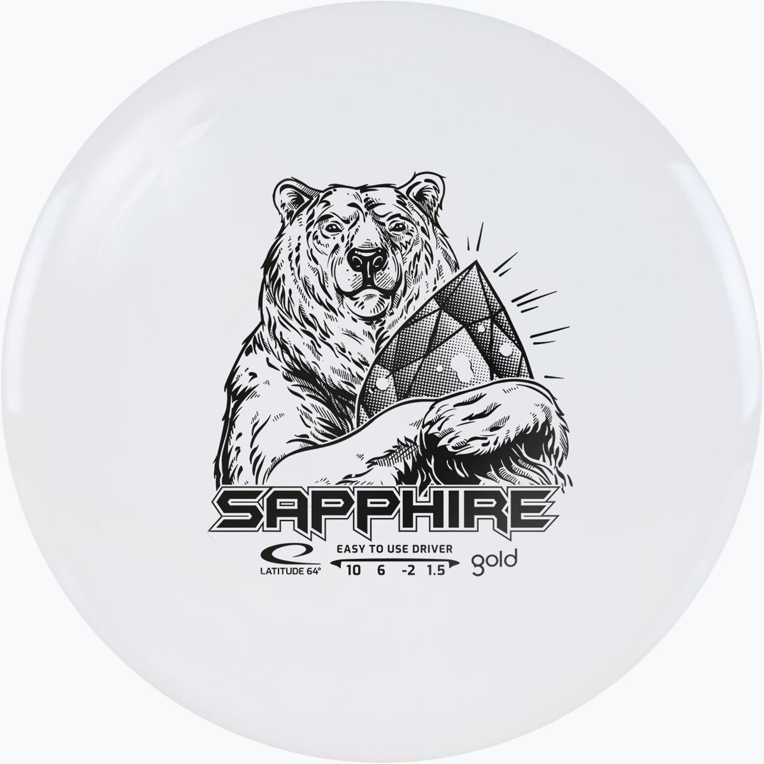 Latitude 64 Sapphire Opto Easy to Use Driver disc Vit