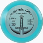 färgalternativ för Blå Westside Sword VIP Distance Driver disc