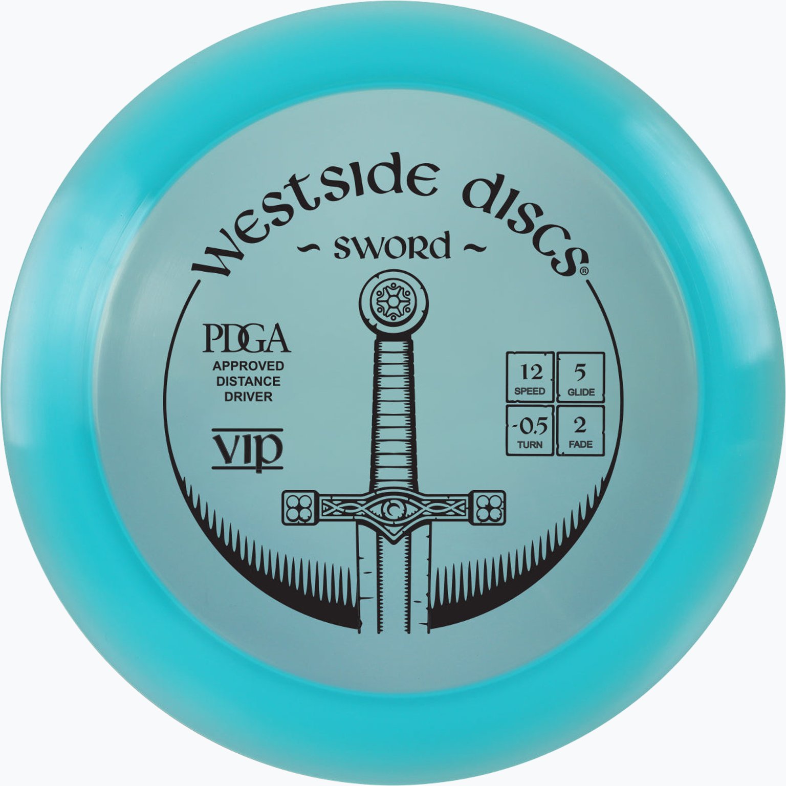 Westside Sword VIP Distance Driver disc Blå