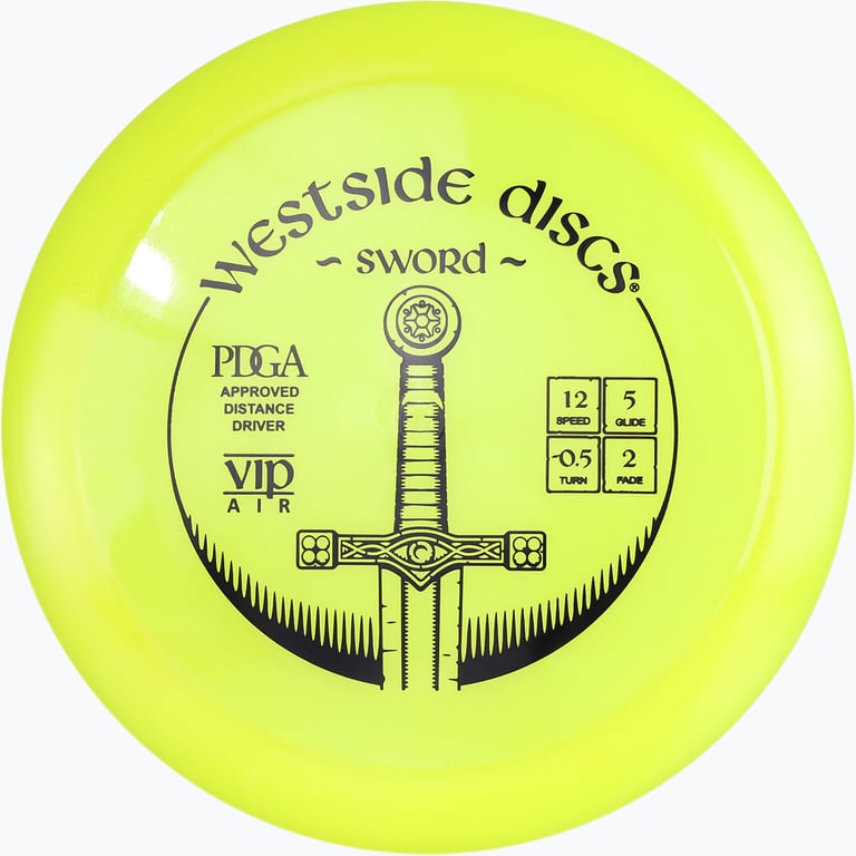 Westside Sword VIP Distance Driver disc Gul