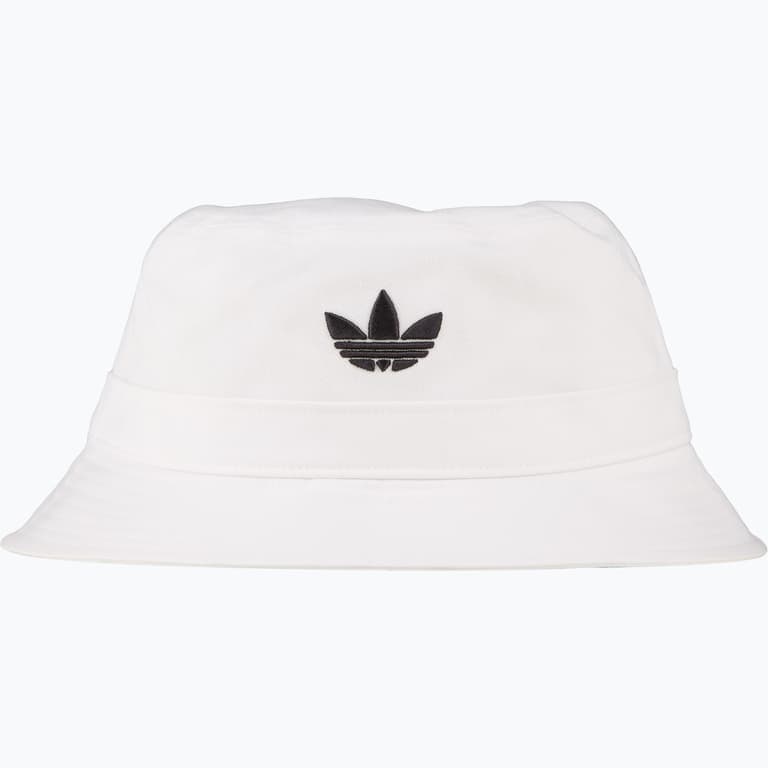 adidas Originals Adicolor Trefoil Bucket hatt Vit
