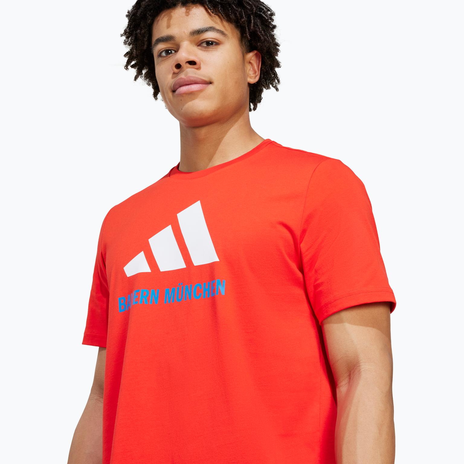 adidas FC Bayern München Seasonal Graphic M t-shirt Röd