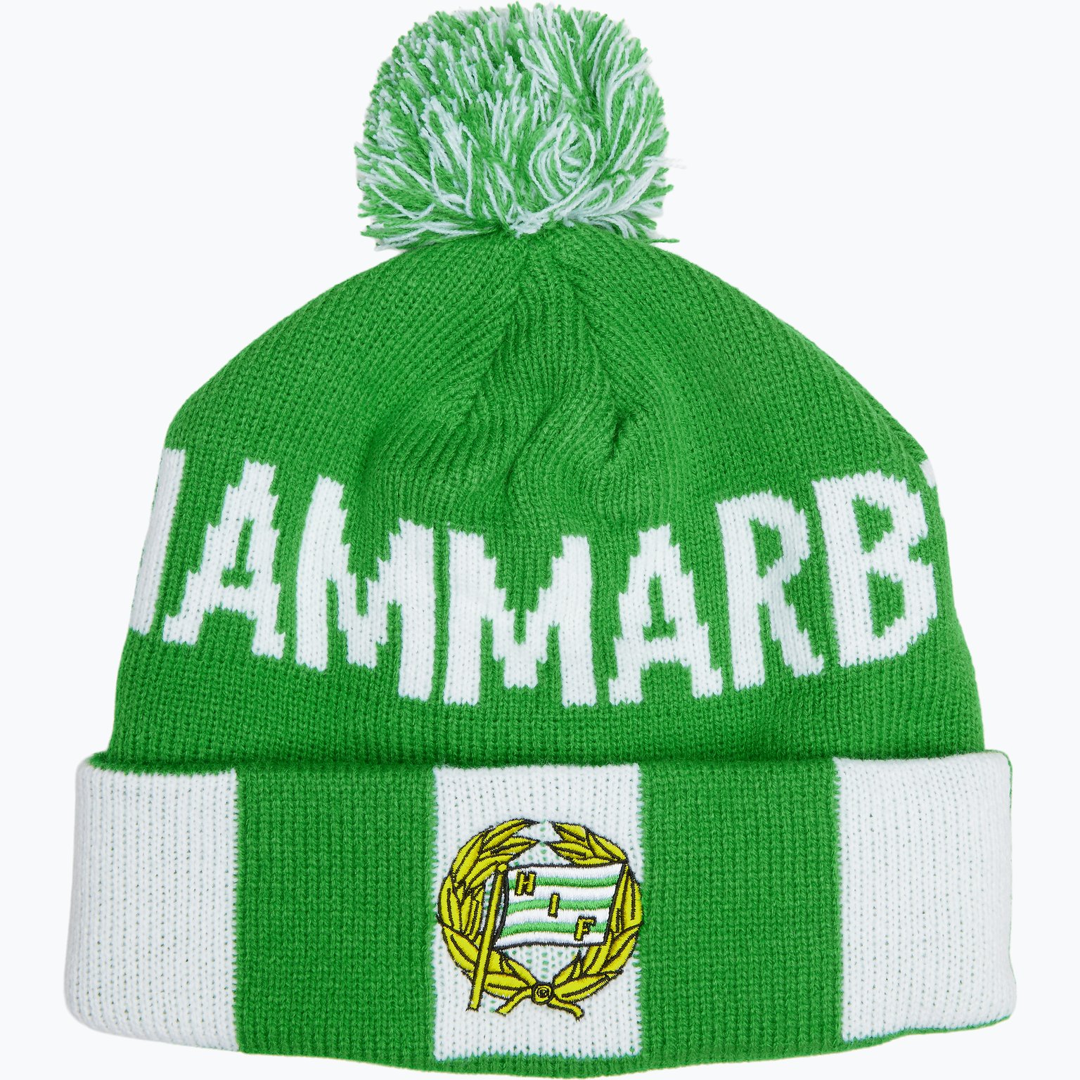 Hammarby Pom Pom Crest mössa Grön