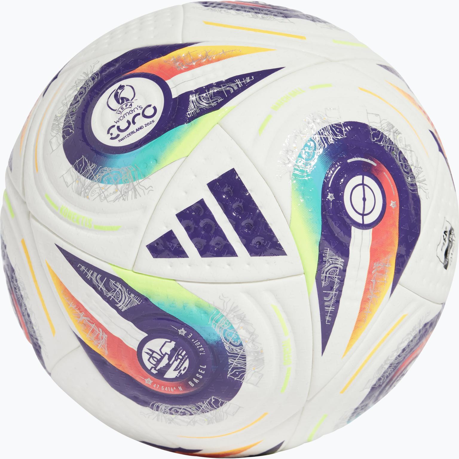 adidas Womens Euro25 Pro fotboll Vit