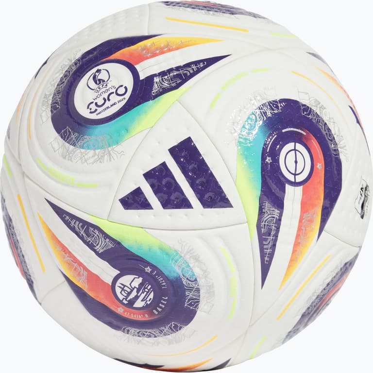 adidas Womens Euro25 Pro fotboll Vit