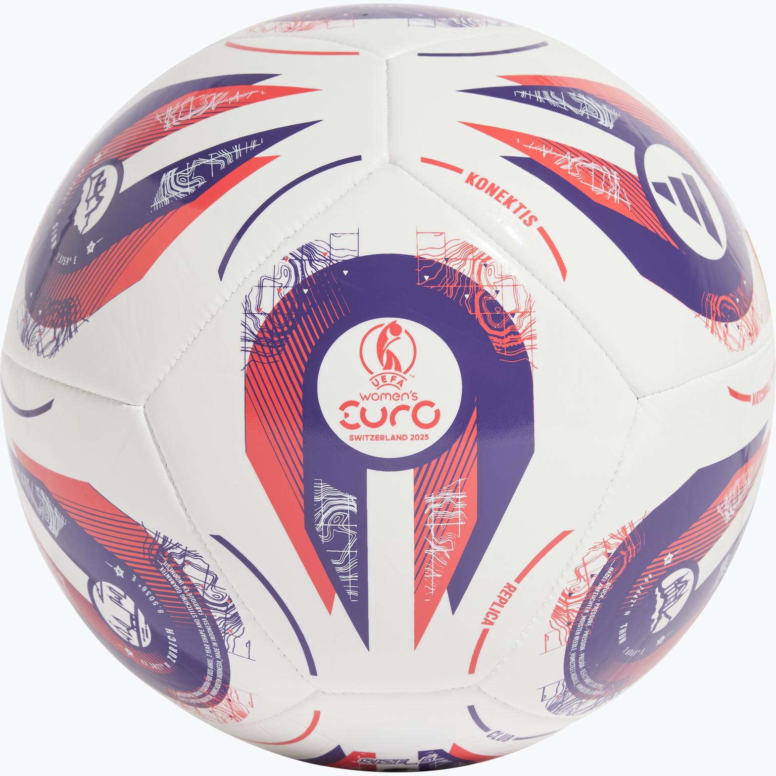 adidas Womens Euro25 Club fotboll Vit