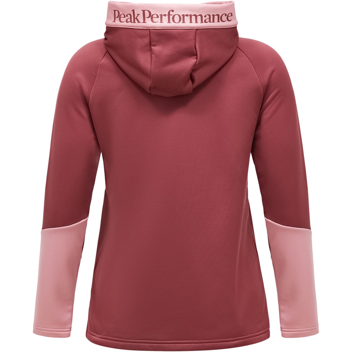 Peak Performance Rider Essentials Zip W huvtröja Rosa | INTERSPORT