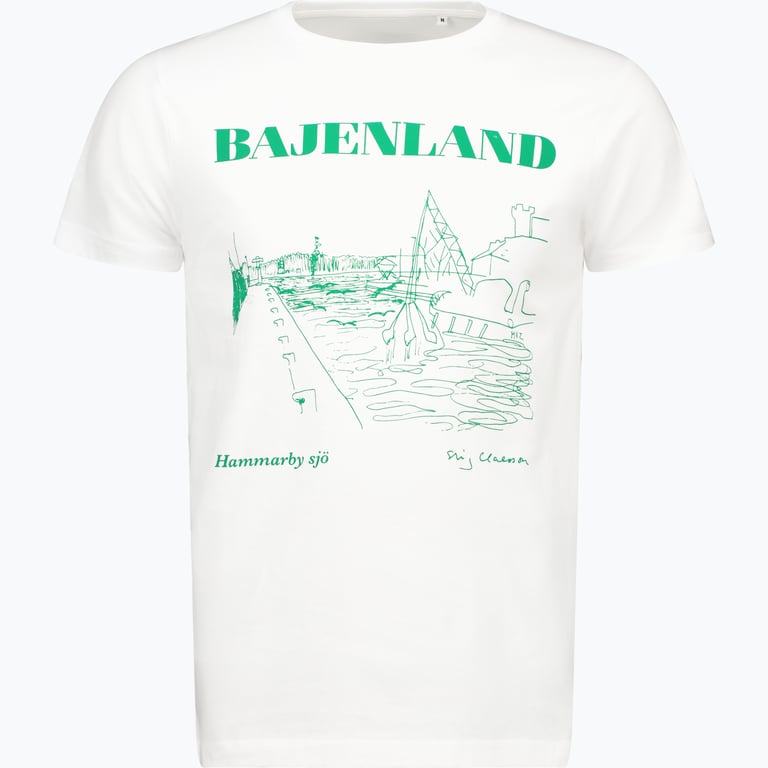 Hammarby Bajenland Hammarby Sjö t-shirt Vit