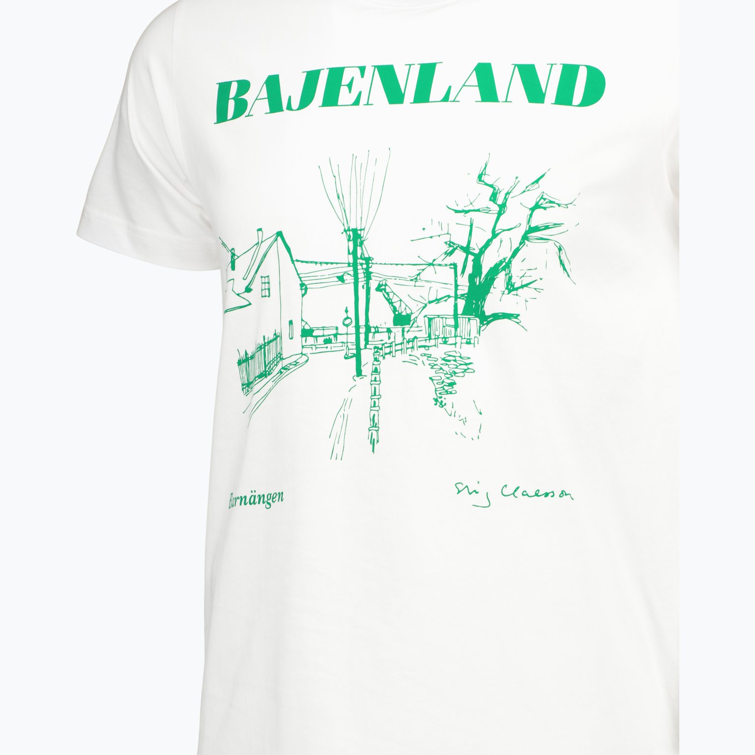 Hammarby Bajenland Barnängen t-shirt Vit