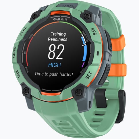 Garmin Instinct 3 AMOLED 45mm träningsklocka Grön