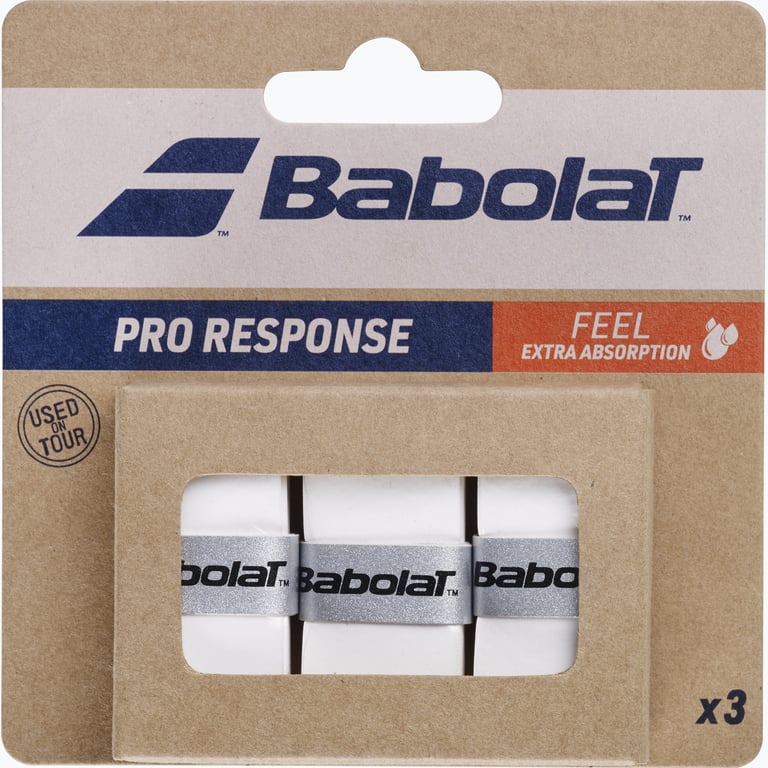 Babolat Pro Response Overgrip 3-pack grepplinda Vit