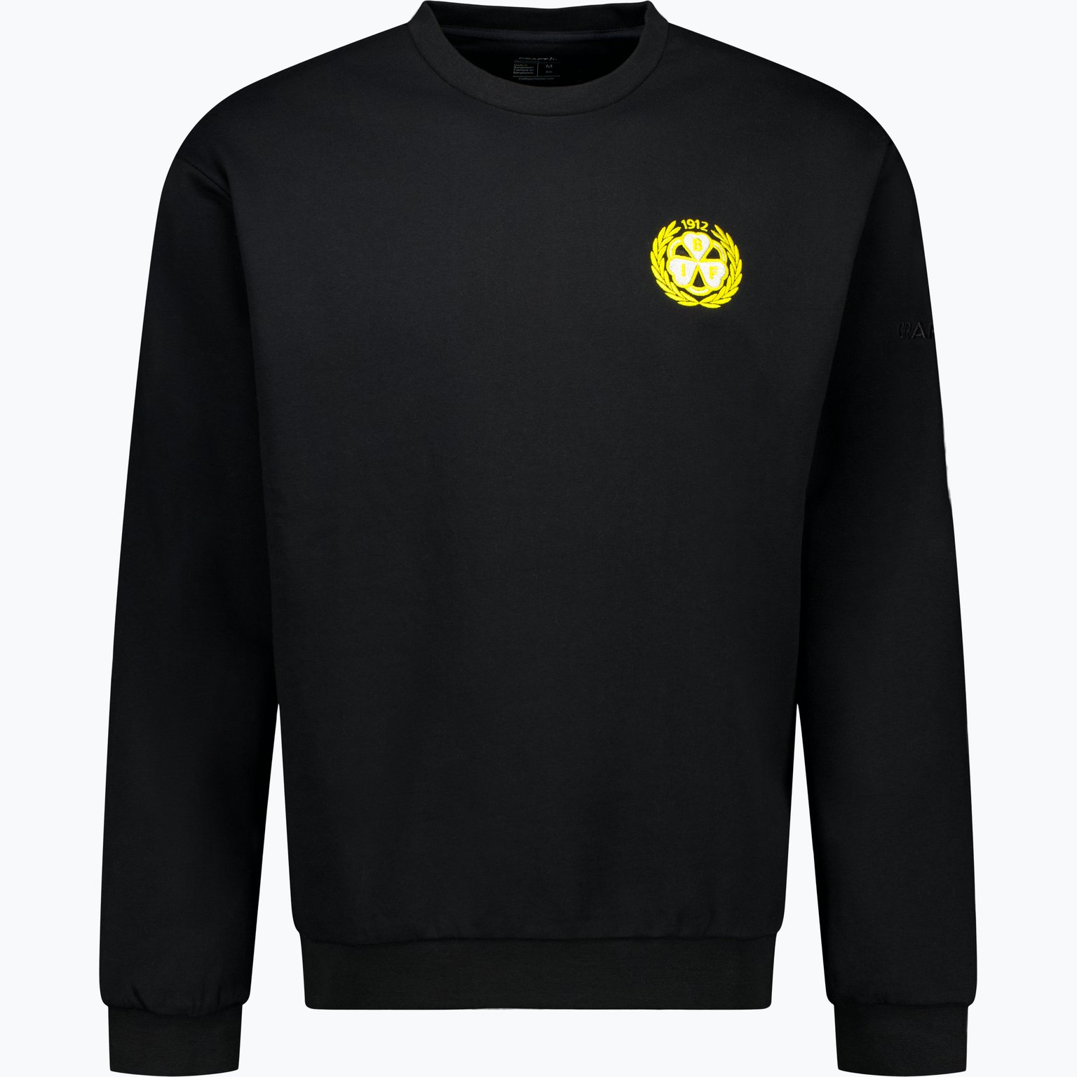 Brynäs IF Crew Embroided Logo M collegetröja Svart