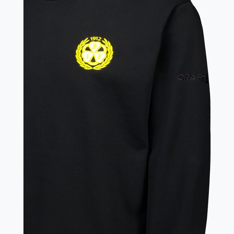 Brynäs IF Crew Embroided Logo M collegetröja Svart