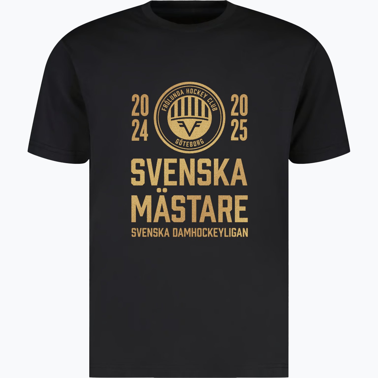 Frölunda Hockey SM-Guld SDHL t-shirt Svart