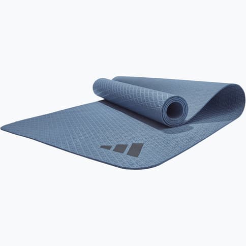 adidas 4 mm yogamatta Blå