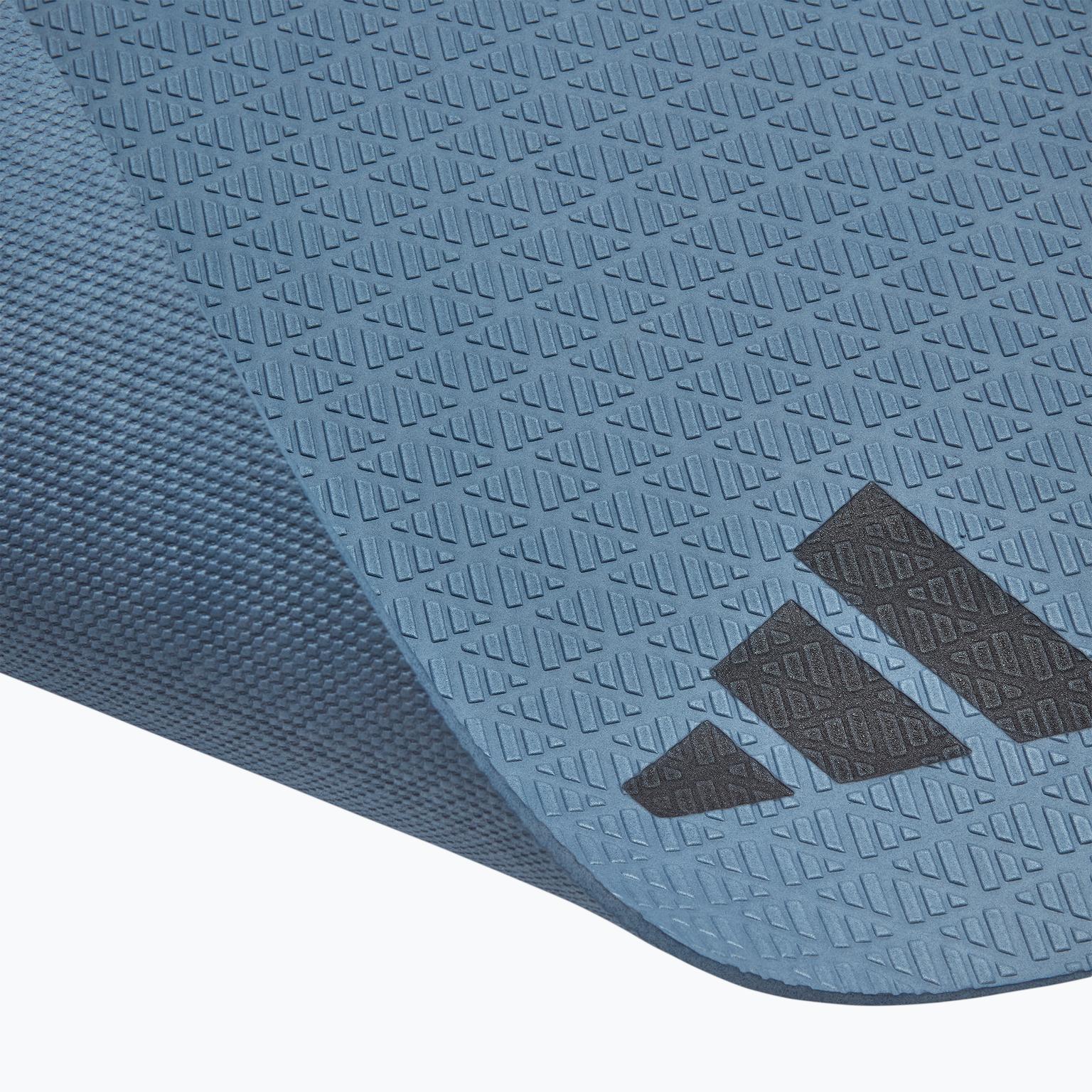 adidas 4 mm yogamatta Blå