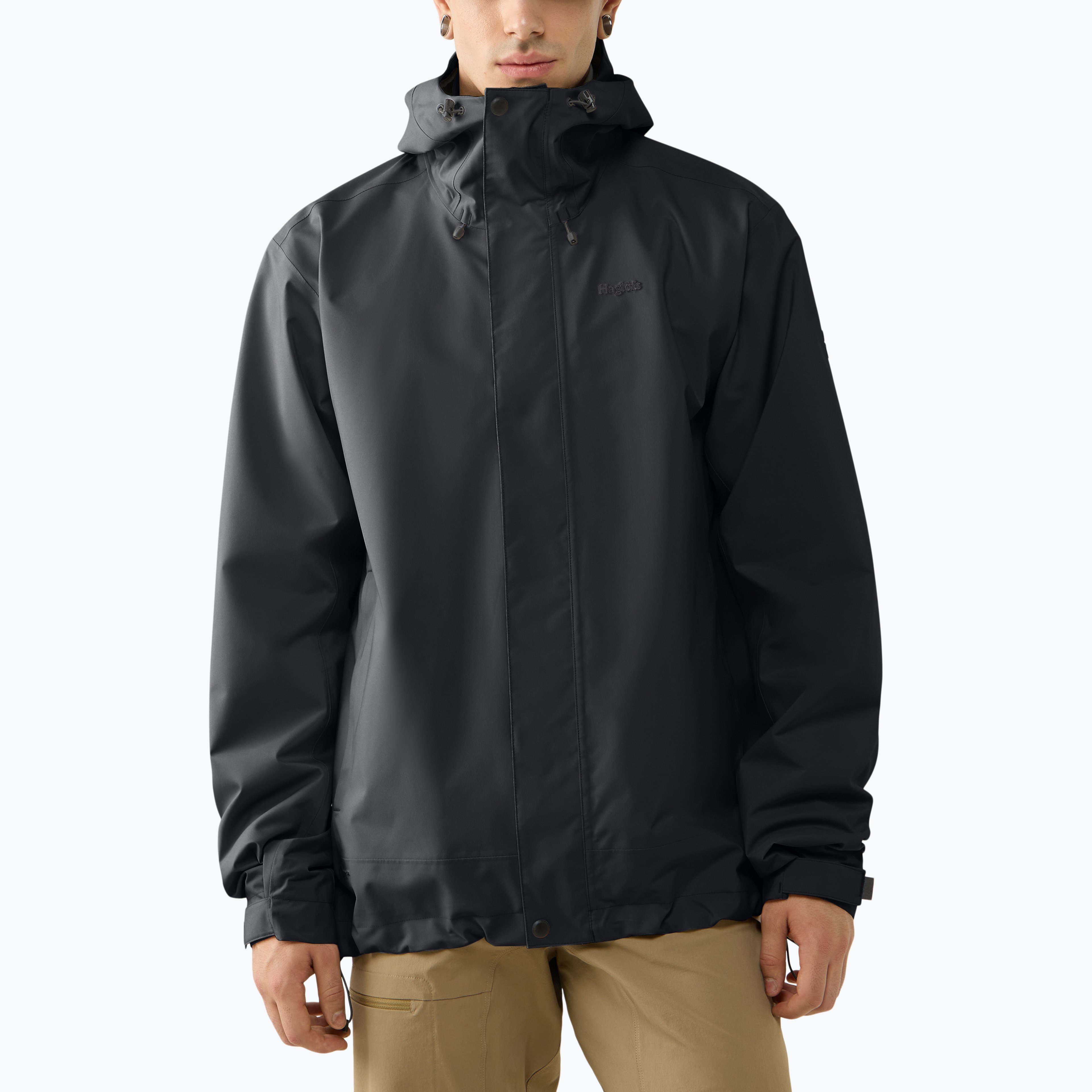 Haglöfs Aska Proof M regnjacka Svart