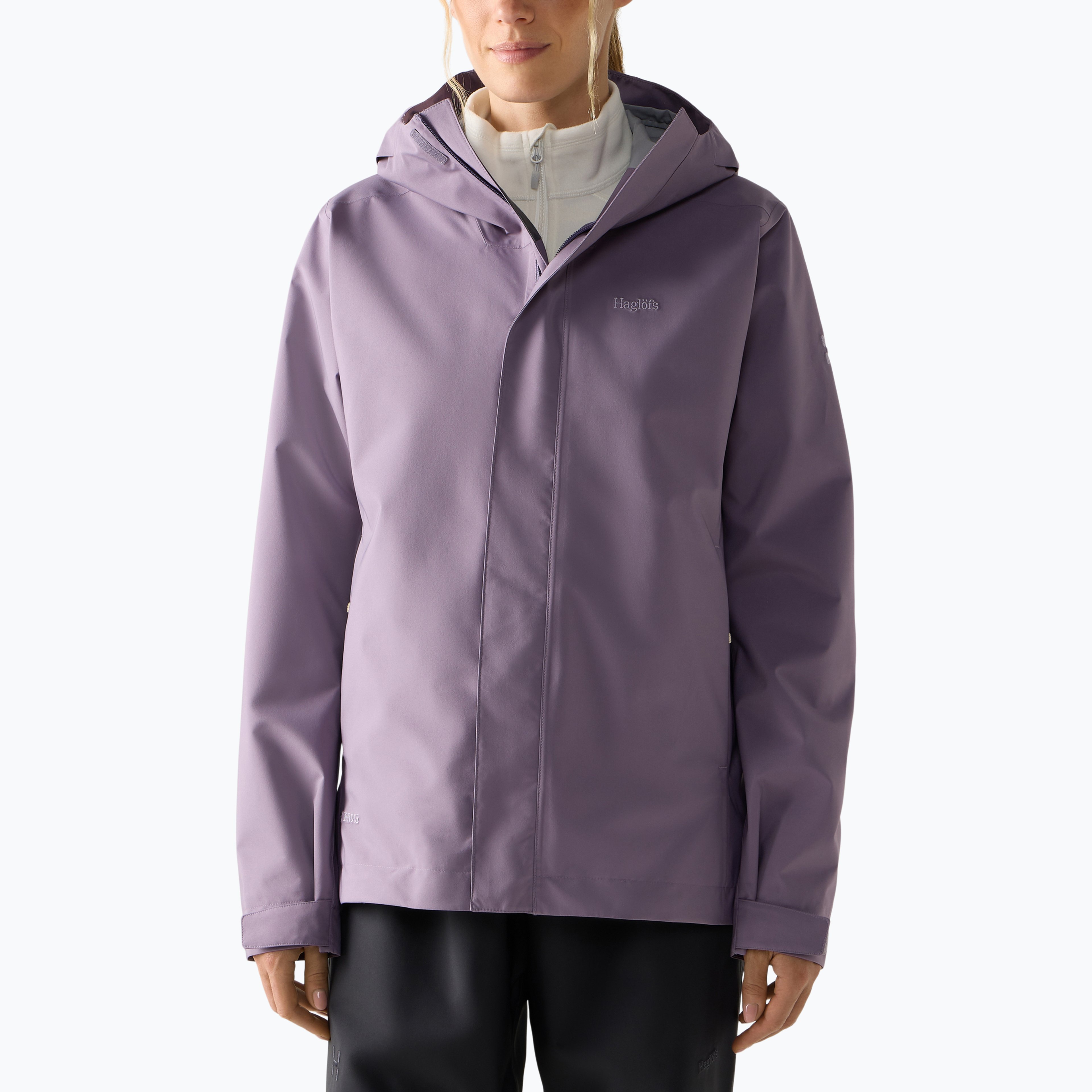 Haglöfs Aska Proof W regnjacka Lila