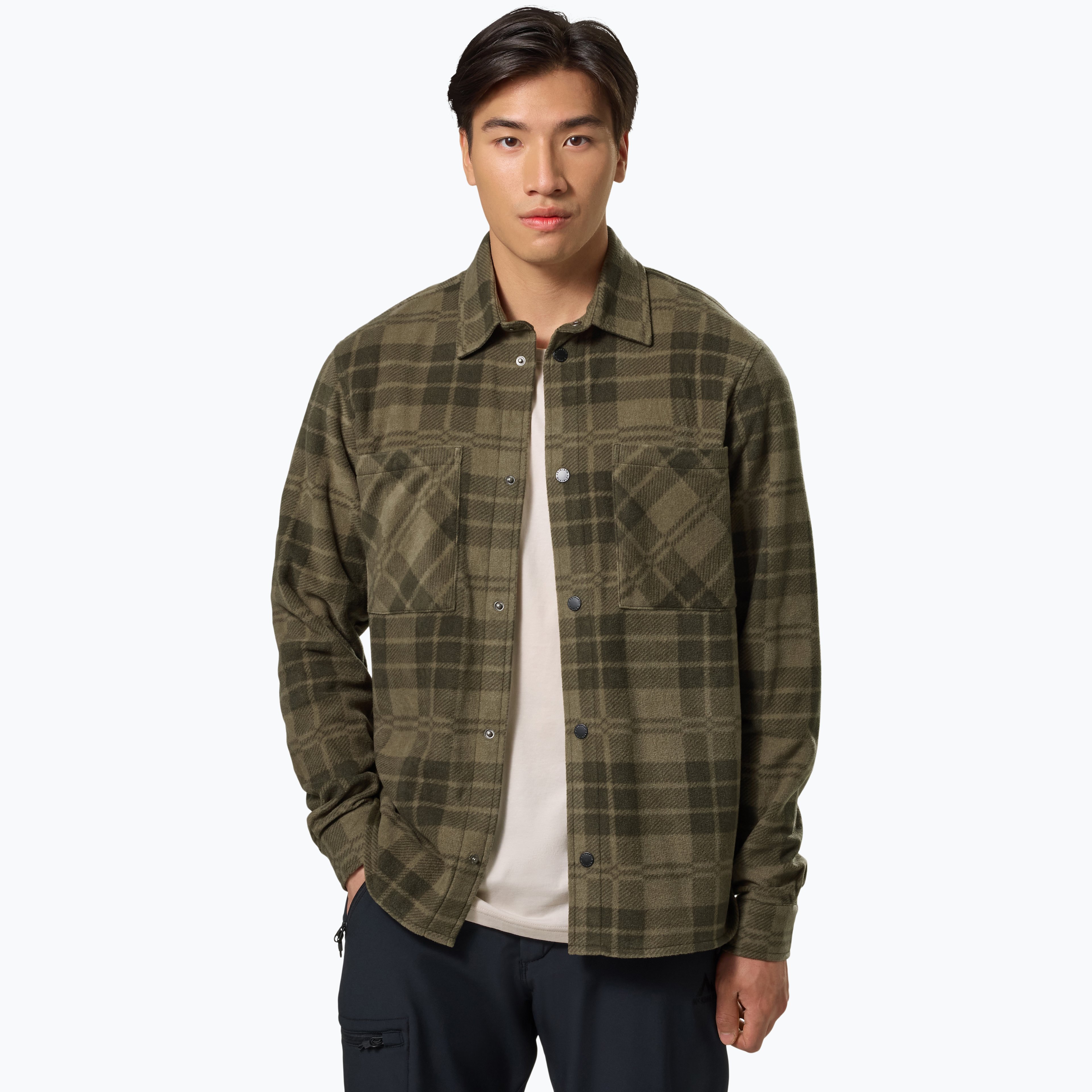 McKinley Gurra Fleece M skjorta Grön