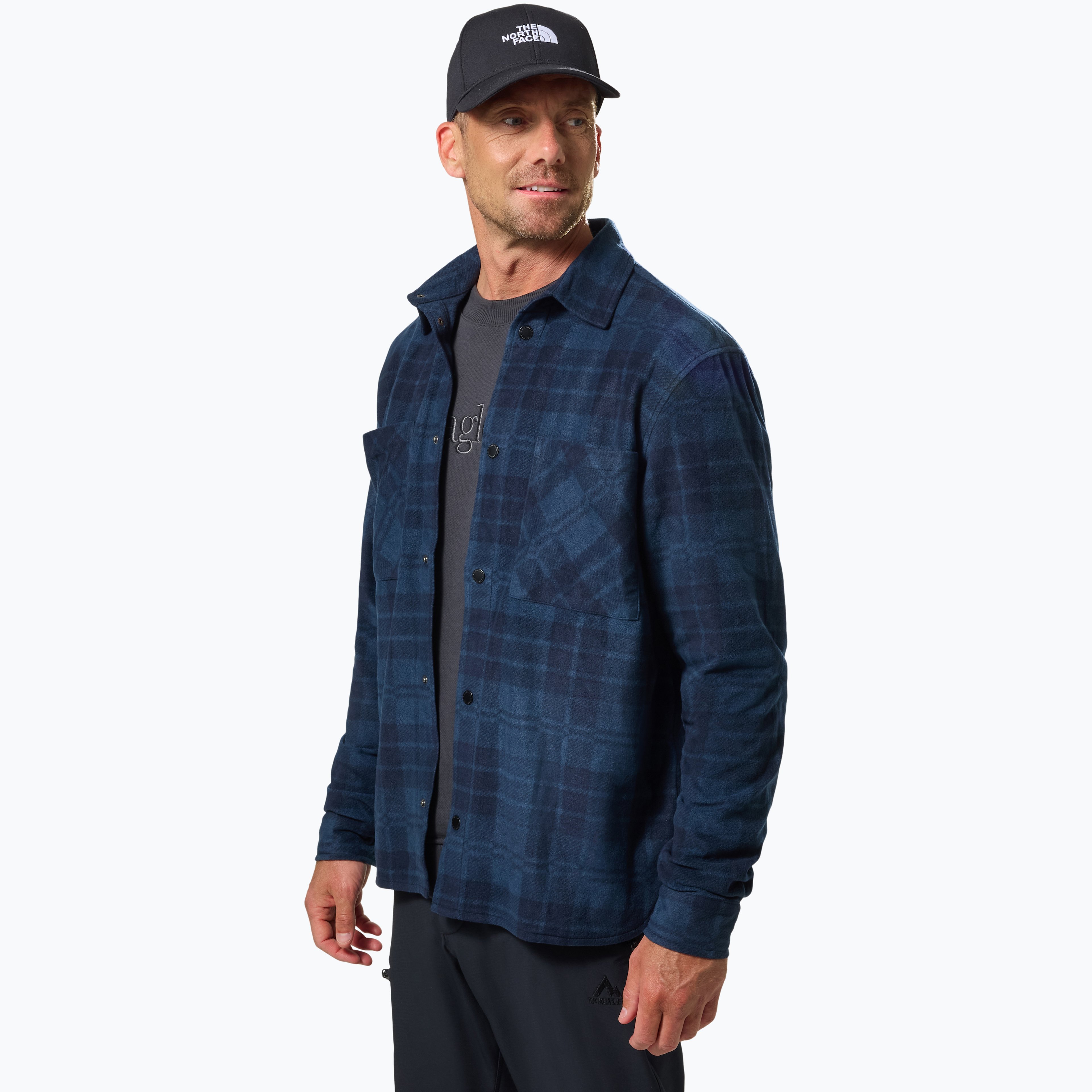 McKinley Gurra Fleece M skjorta Blå