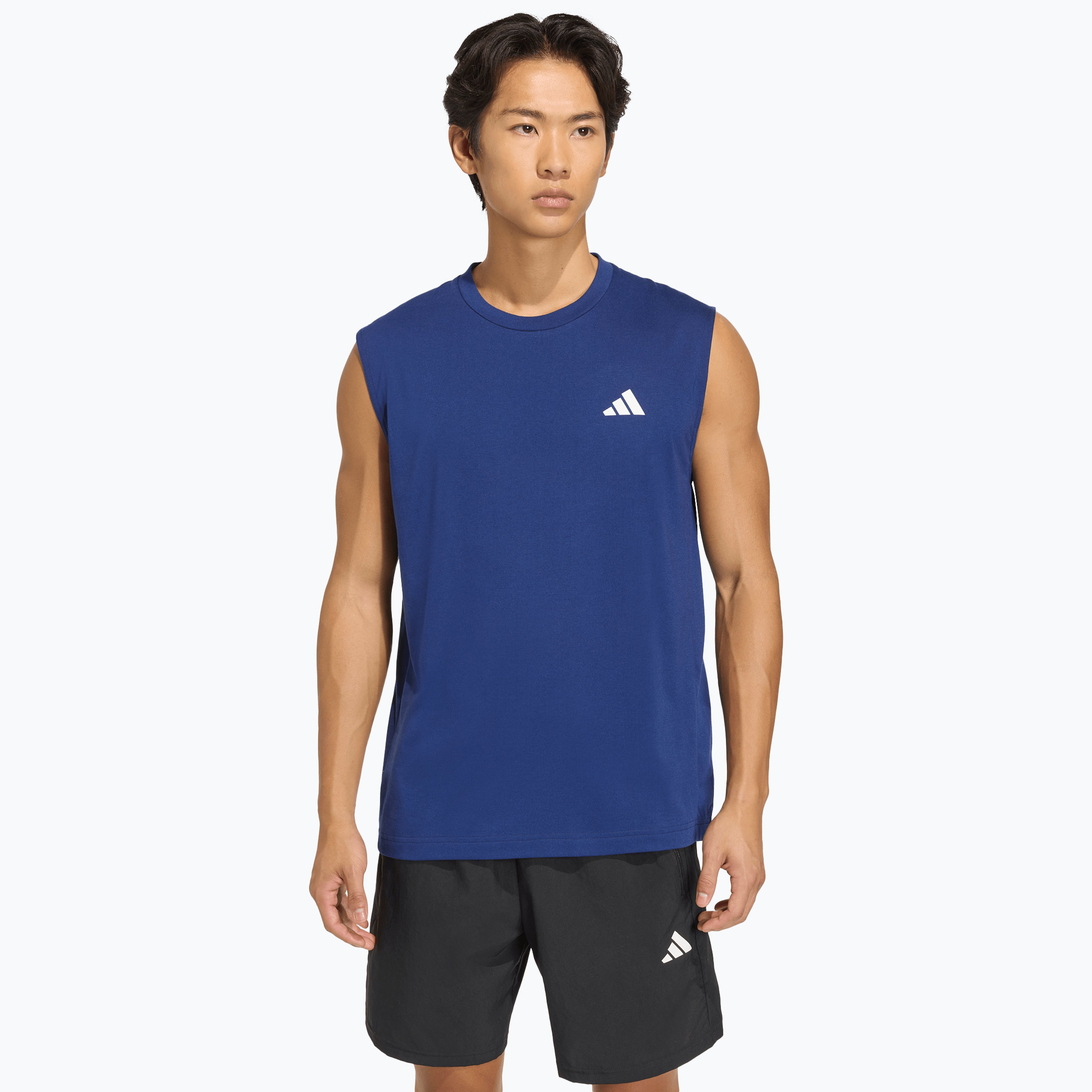 adidas Workout Essentials Feelready M träningslinne Blå
