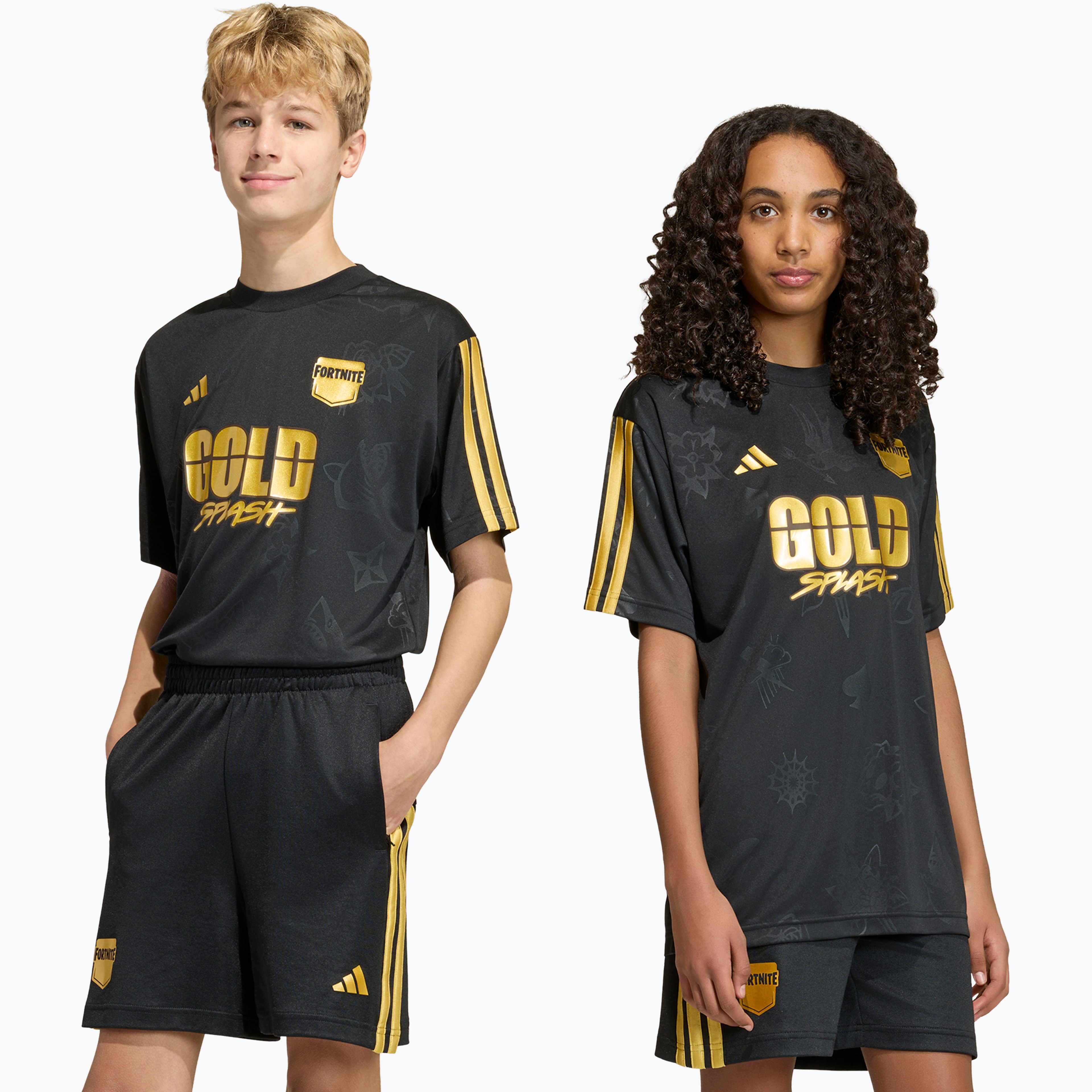 adidas Fortnite Midas JR t-shirt Svart