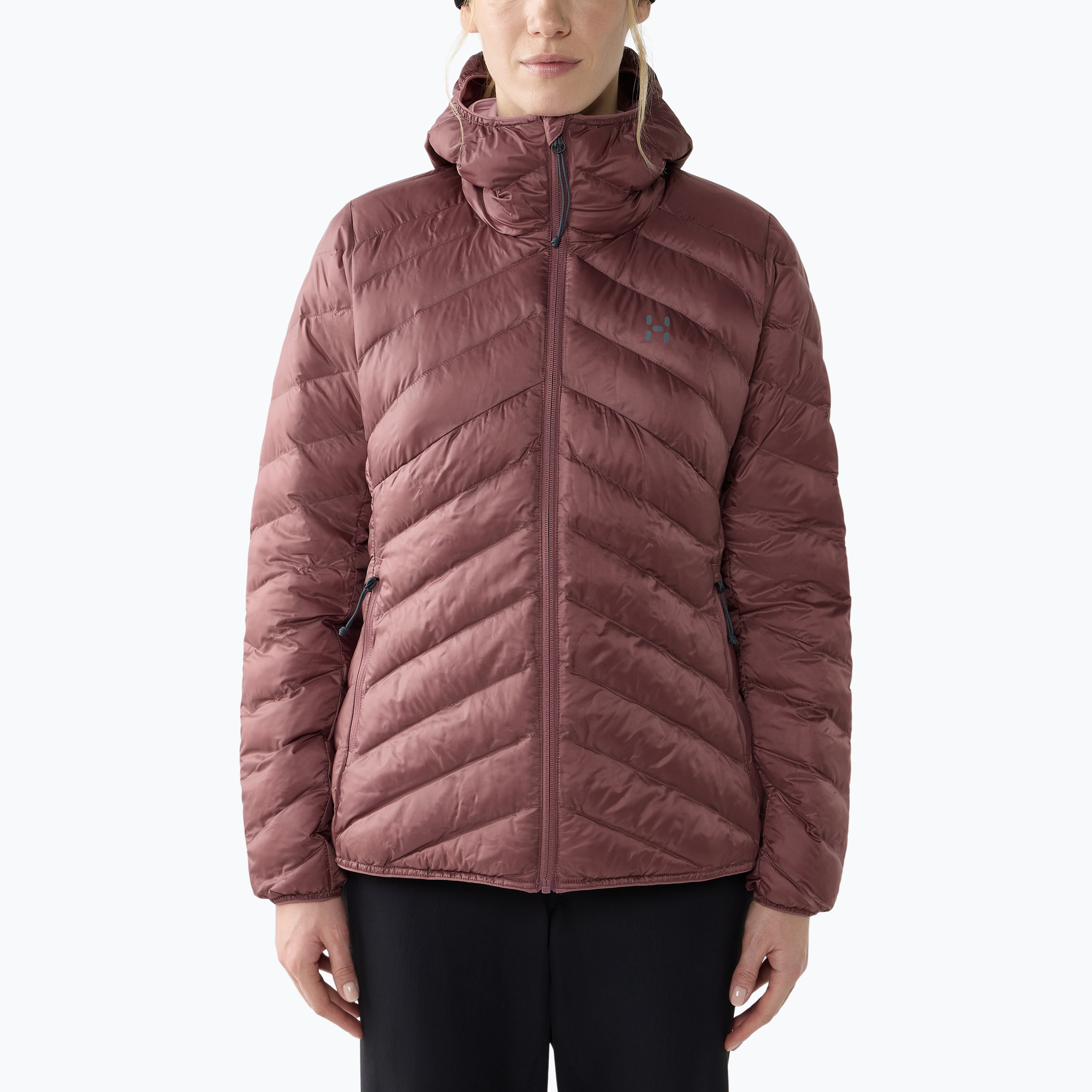 Haglöfs Särna Mimic II Hood W lättviktsjacka Orange