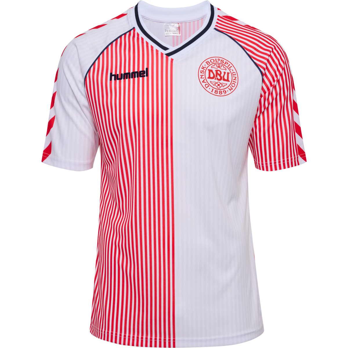 Hummel Denmark 1986 matchtröja Vit | INTERSPORT