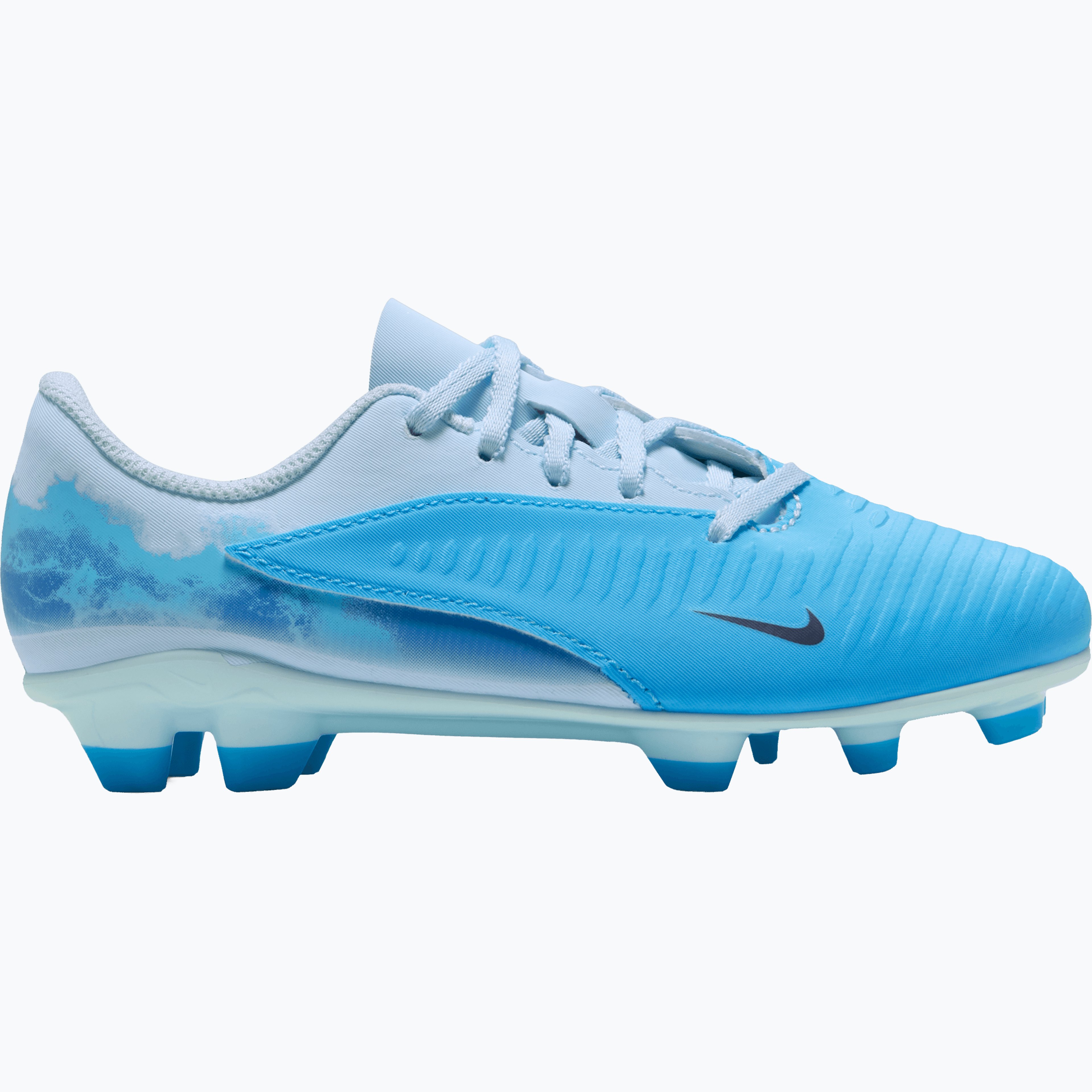 Nike Phantom 6 Low Club Erling Haaland MG JR fotbollsskor Blå