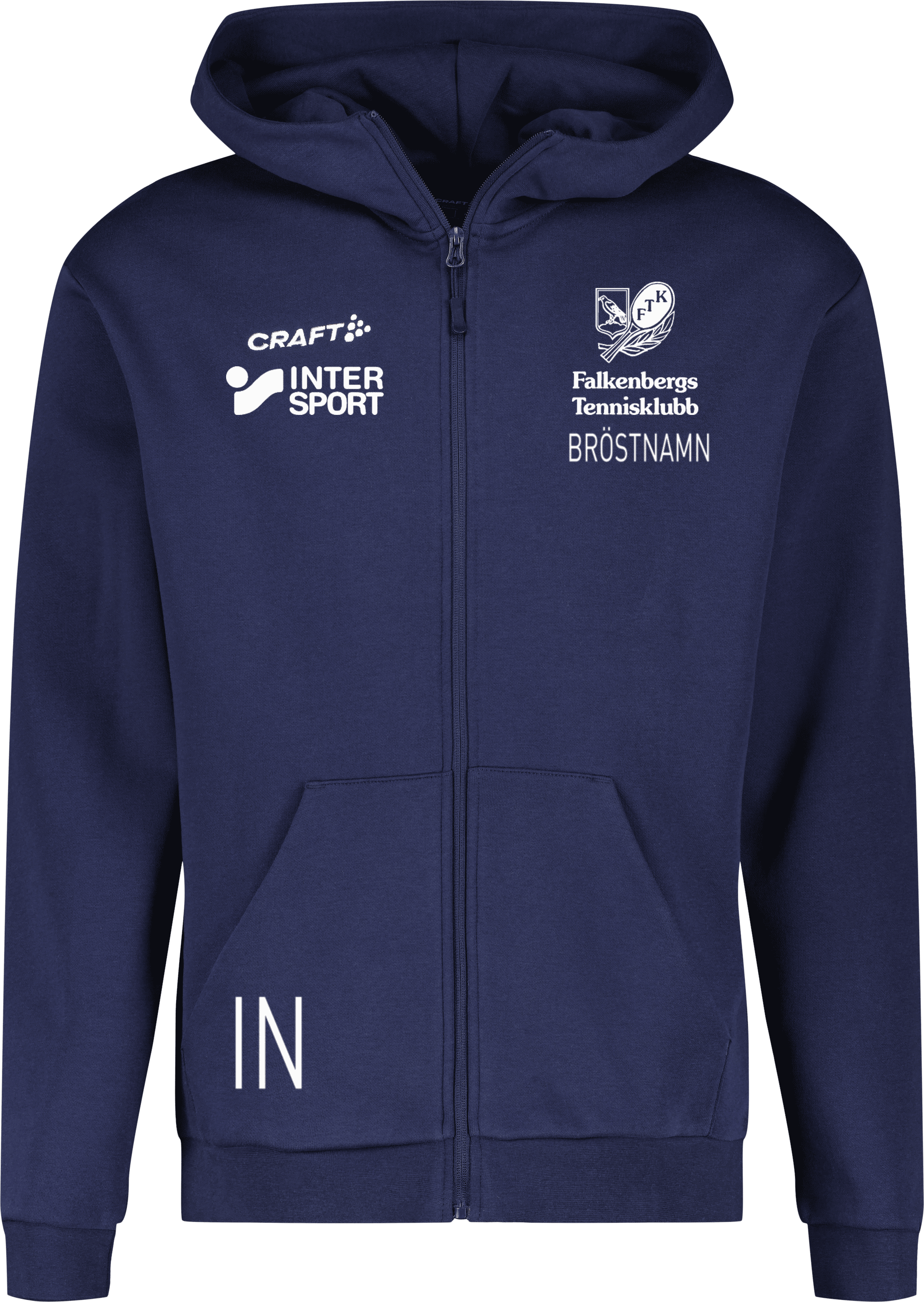 Community 2.0 Logo Zip JR huvtröja
