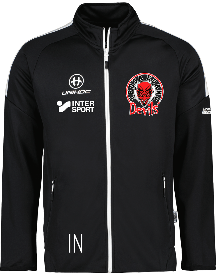 Unihoc Jacket Jr Technic black/white