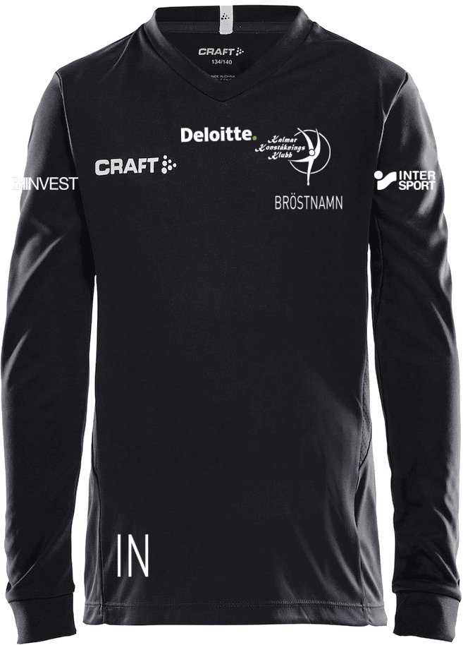 Craft Squad jersey solid LS JR