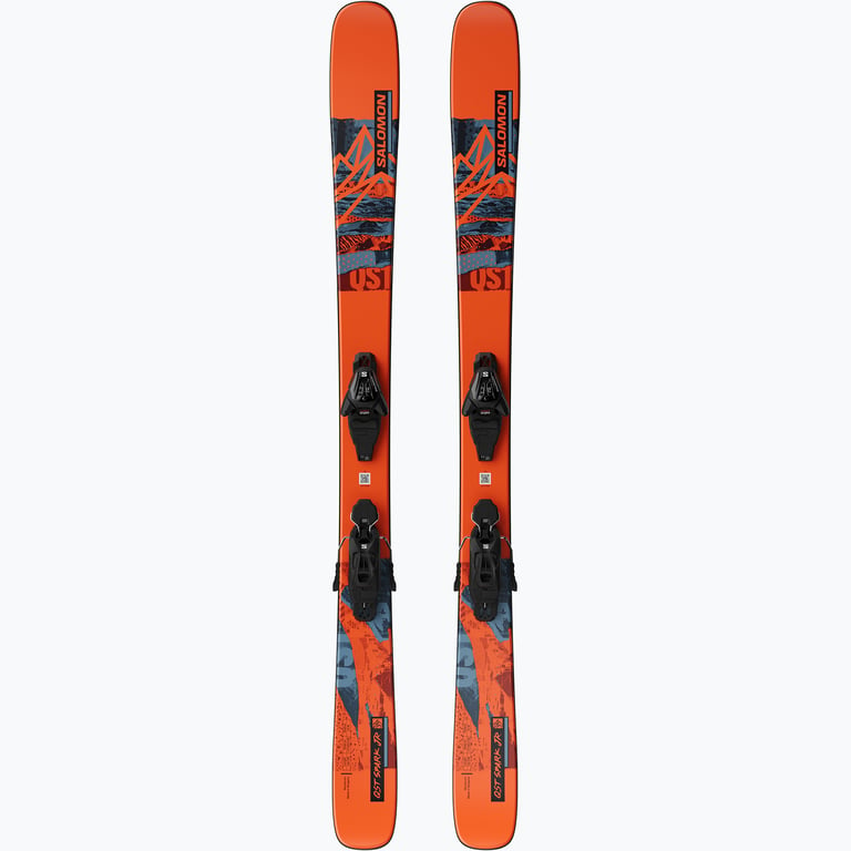 Salomon QST Spark M JR + L6 GW alpinskidor