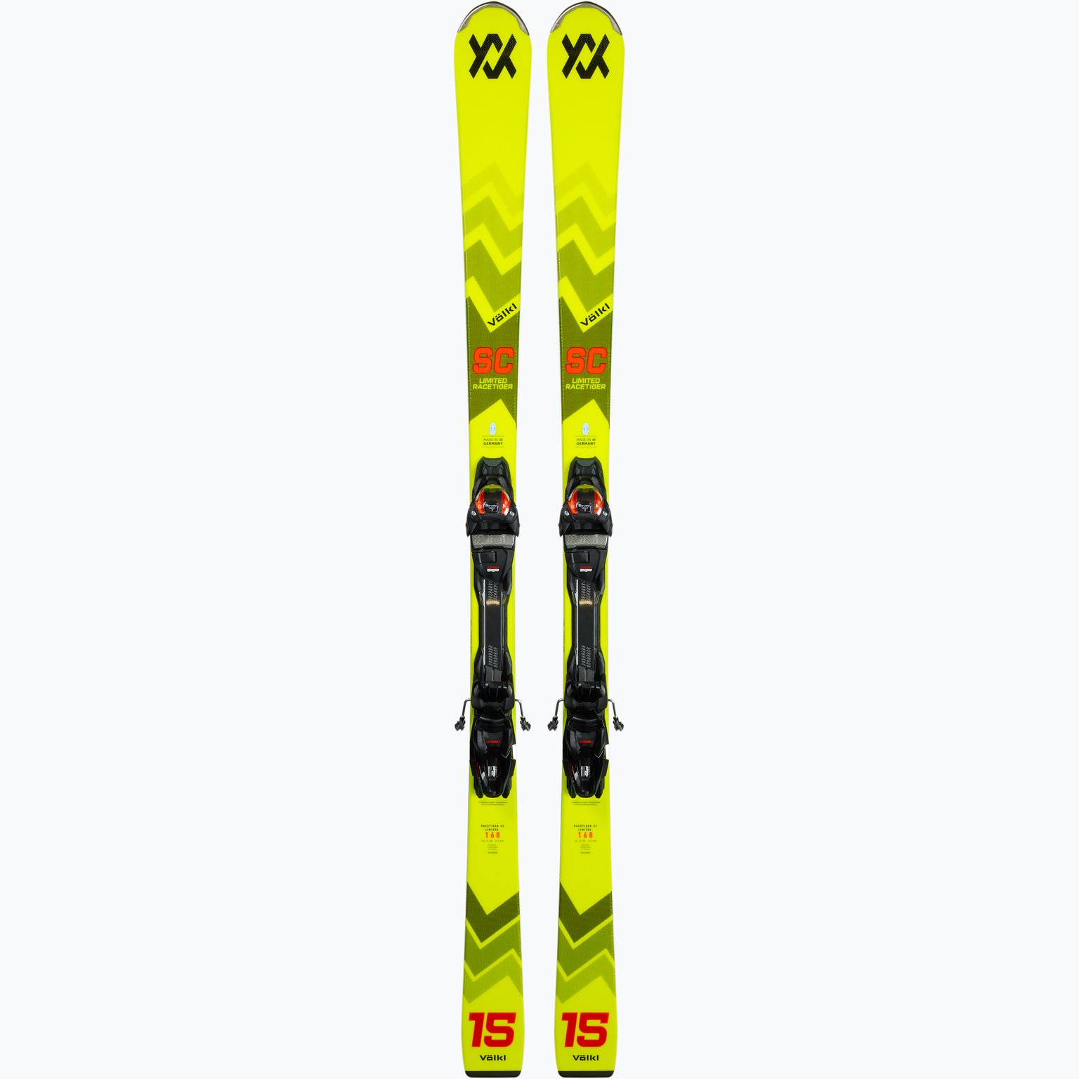 Völkl Racetiger SC Limited + VMotion 11 alpinskidor