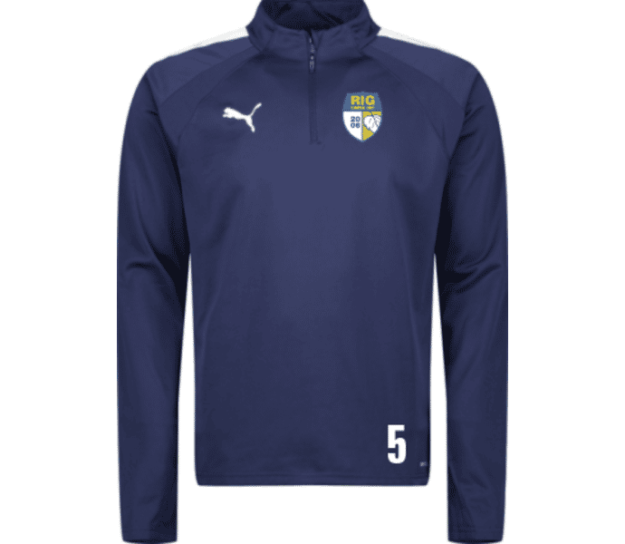 Puma teamLiga 1/4 Zip Sr Träningströja