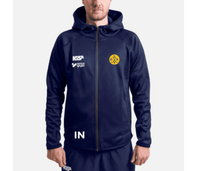 Kosa Team Zipper Jr Black Hoodie