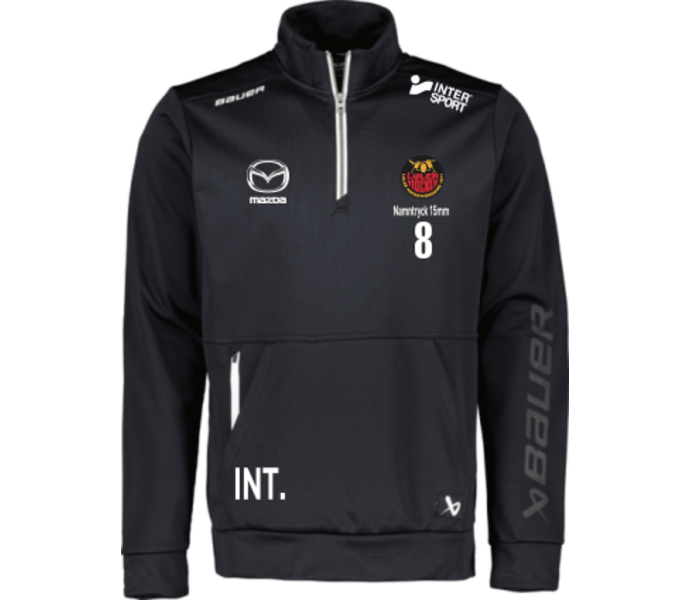 Bauer Hockey Team Fleece 1/2 Zip Sr träningströja