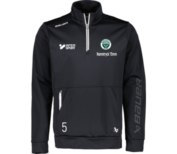 Bauer Hockey Team Fleece 1/2 Zip Sr träningströja
